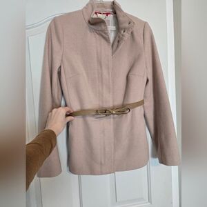 Banana Republic Women's Jacket/Coat with Belt In XS